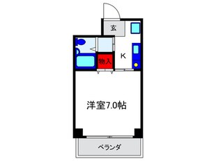 ベルパレス豊中の物件間取画像